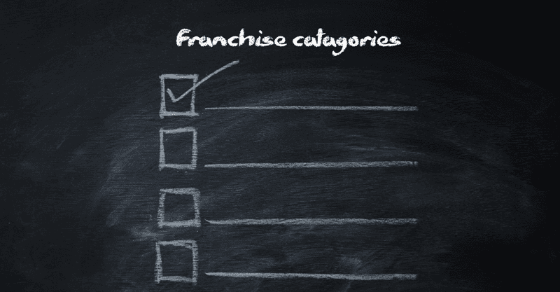 What Are Some of the Most Popular Franchise Categories Available?